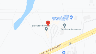 Brookdale Newnan in google map