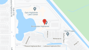 Brookdale Highlands in google map