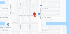 Brookdale Cape Coral in google map