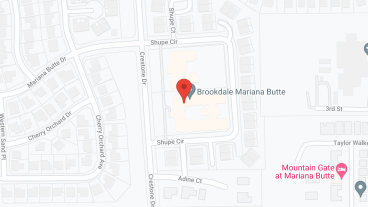 Brookdale Mariana Butte in google map