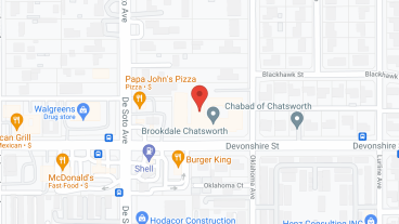 Brookdale Chatsworth in google map