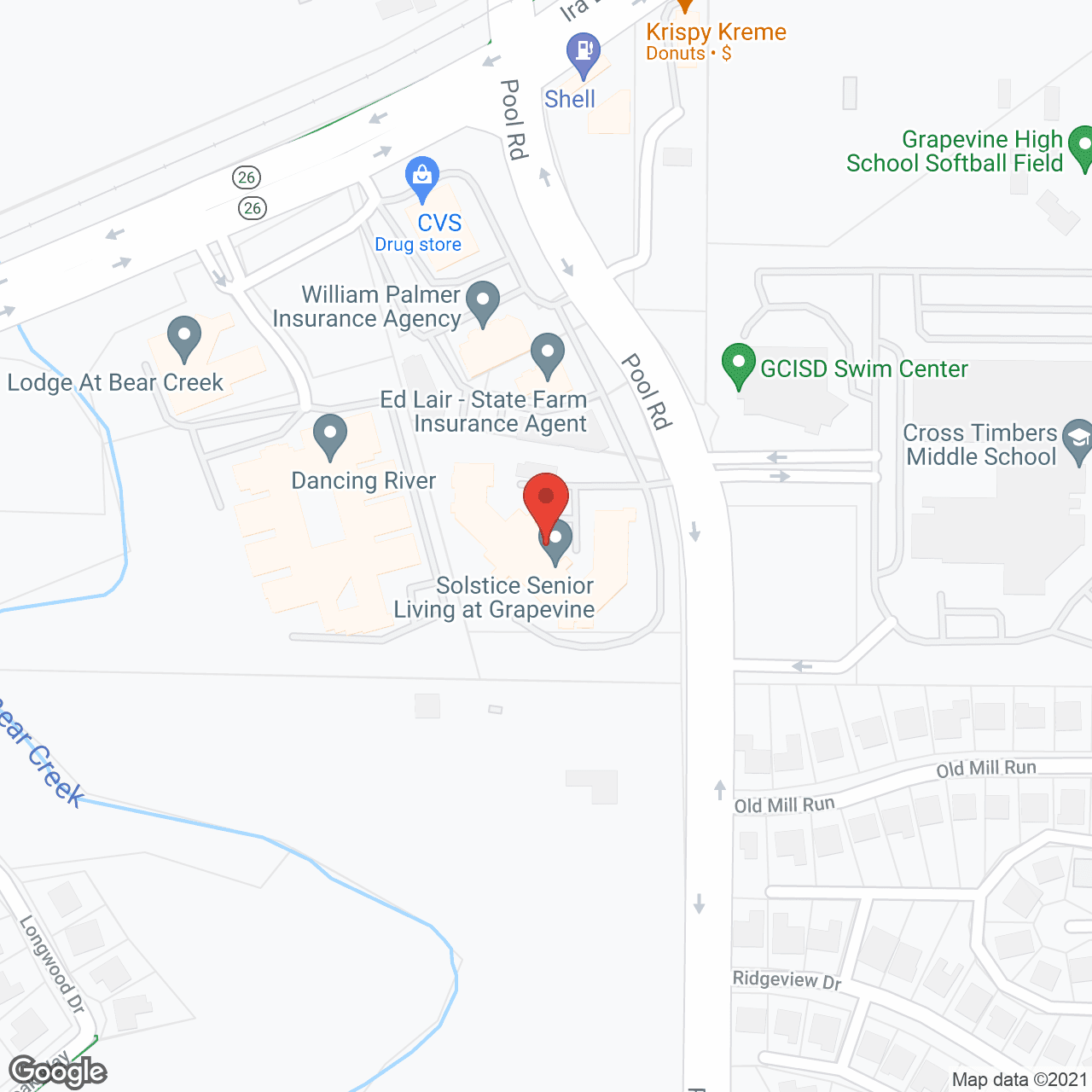 Solstice Senior Living at Grapevine in google map