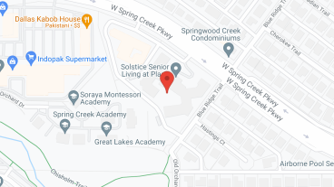 Solstice Senior Living at Plano in google map
