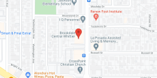 Brookdale Central Whittier in google map
