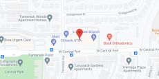 Brookdale Brea in google map