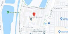 Brookdale San Jose in google map