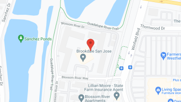 Brookdale San Jose in google map