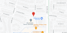 Brookdale North Glendale in google map