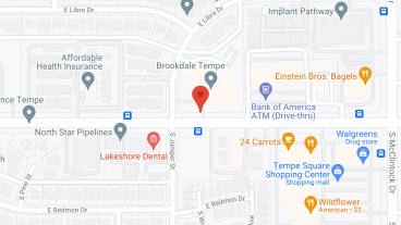 Brookdale Tempe in google map