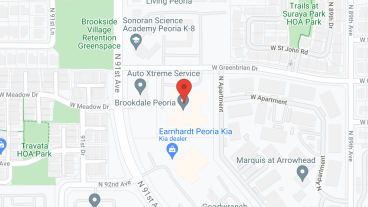 Brookdale Peoria in google map