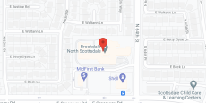 Brookdale North Scottsdale in google map