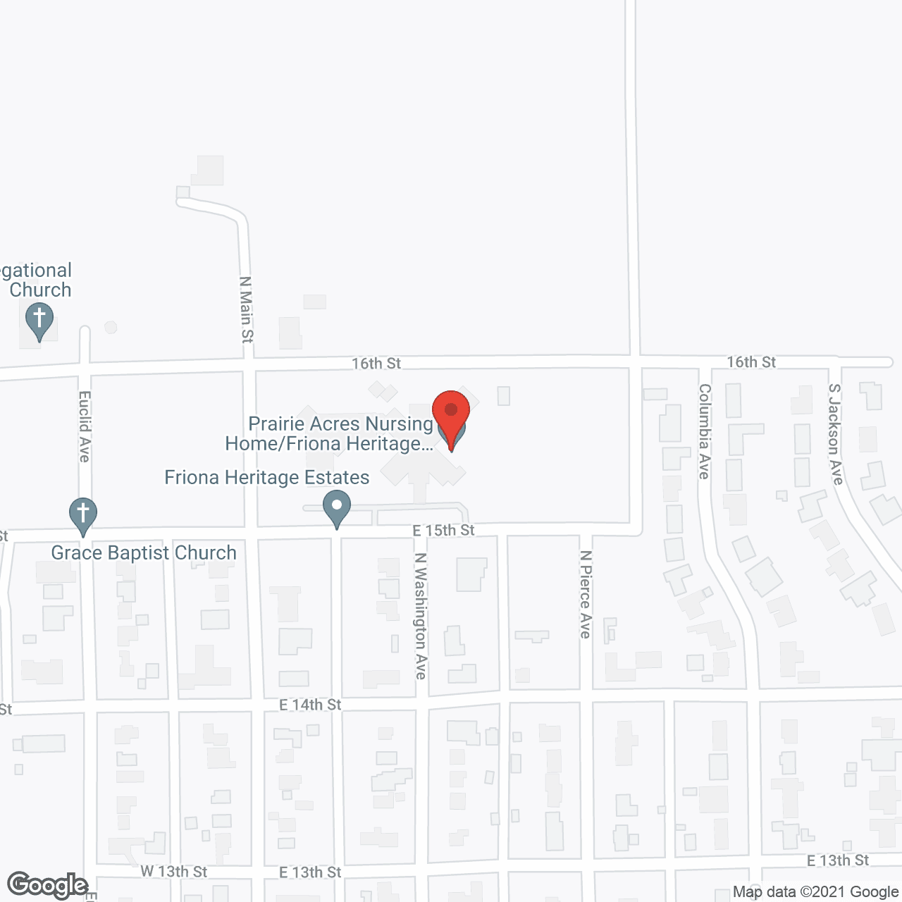 Friona Heritage Estates in google map