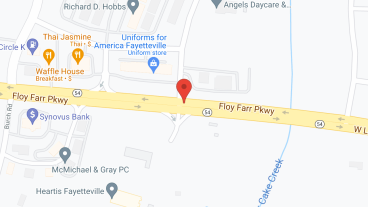 Heartis Fayetteville in google map