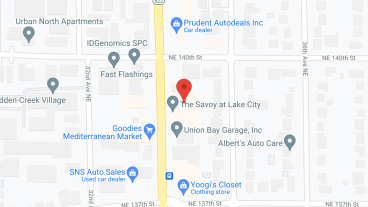 The Savoy at Lake City in google map