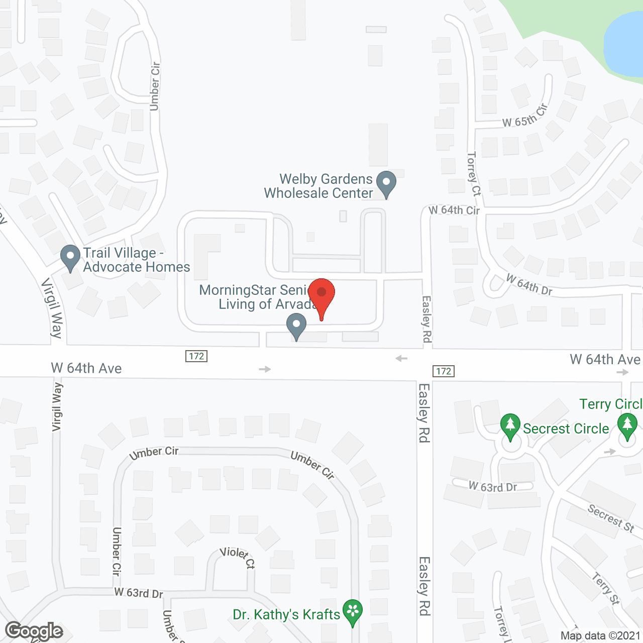 MorningStar of Arvada in google map