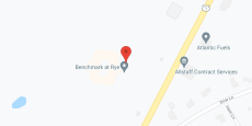 Benchmark at Rye in google map
