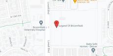 Legend at Broomfield in google map