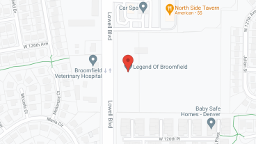 Legend at Broomfield in google map