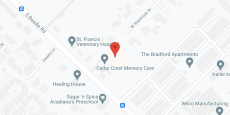 Cedar Crest Personal Memory Living in google map