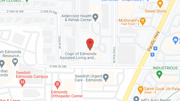 Cogir of Edmonds in google map