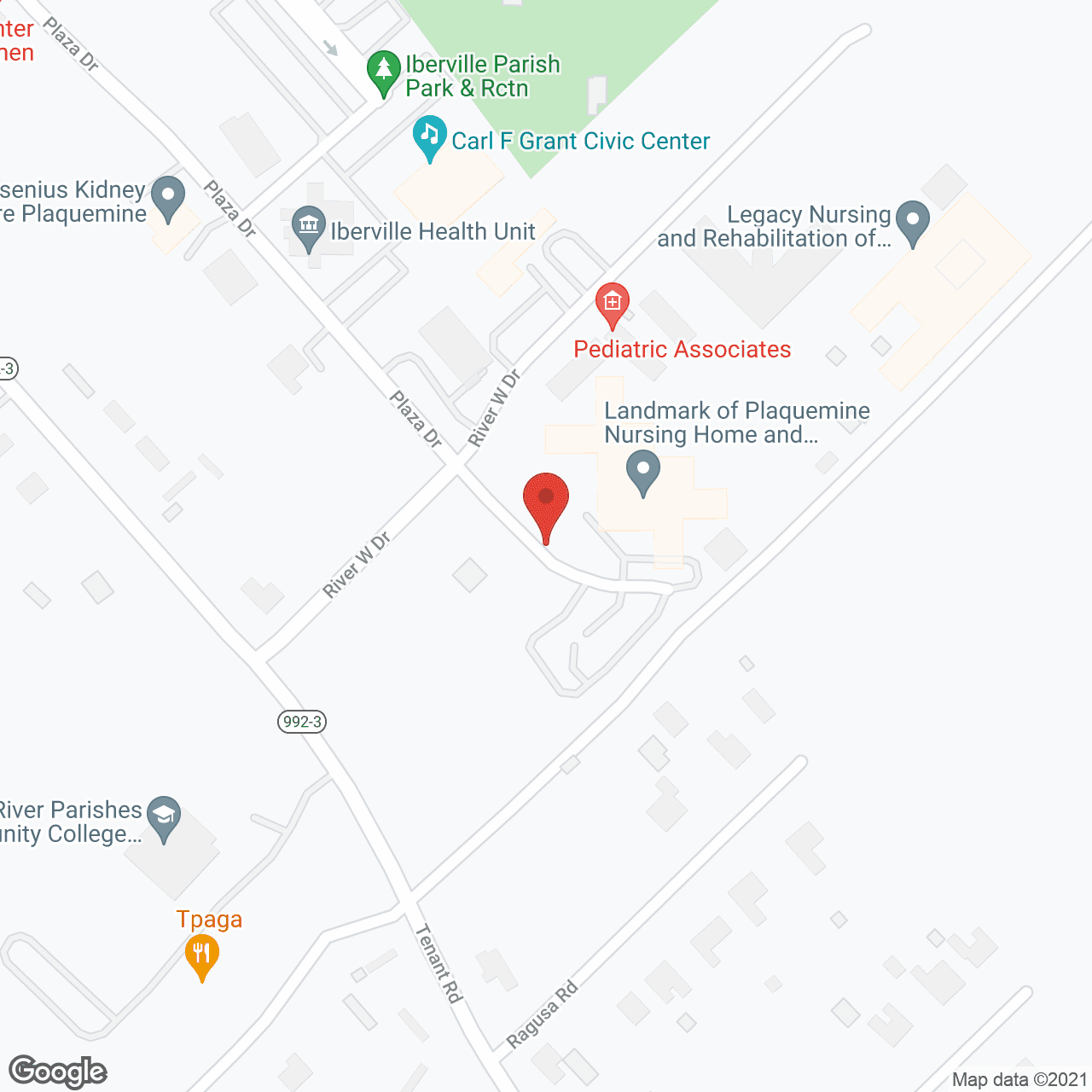 Iberville Oaks Nursing & Rehab in google map