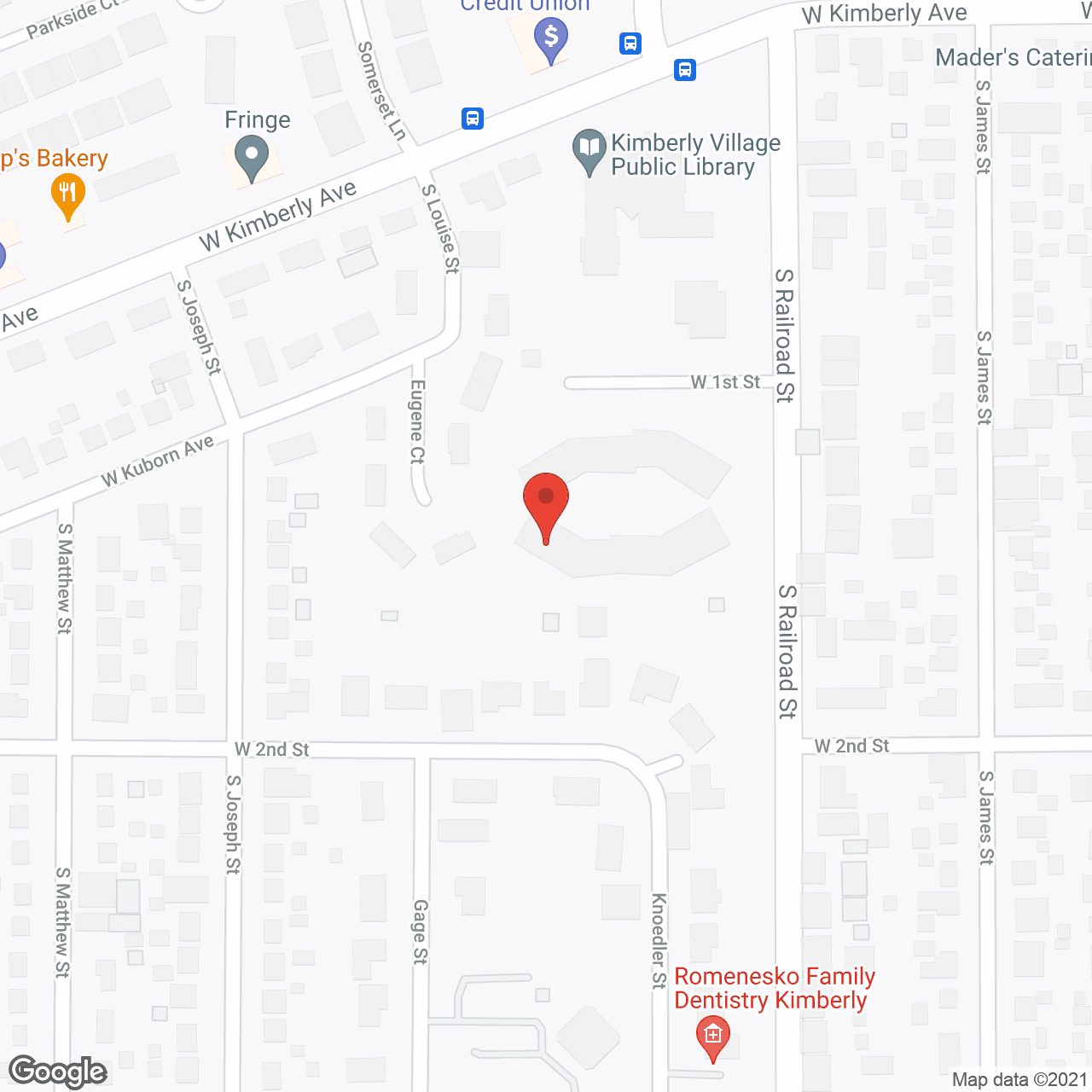 Aspire Senior Living - Kimberly in google map