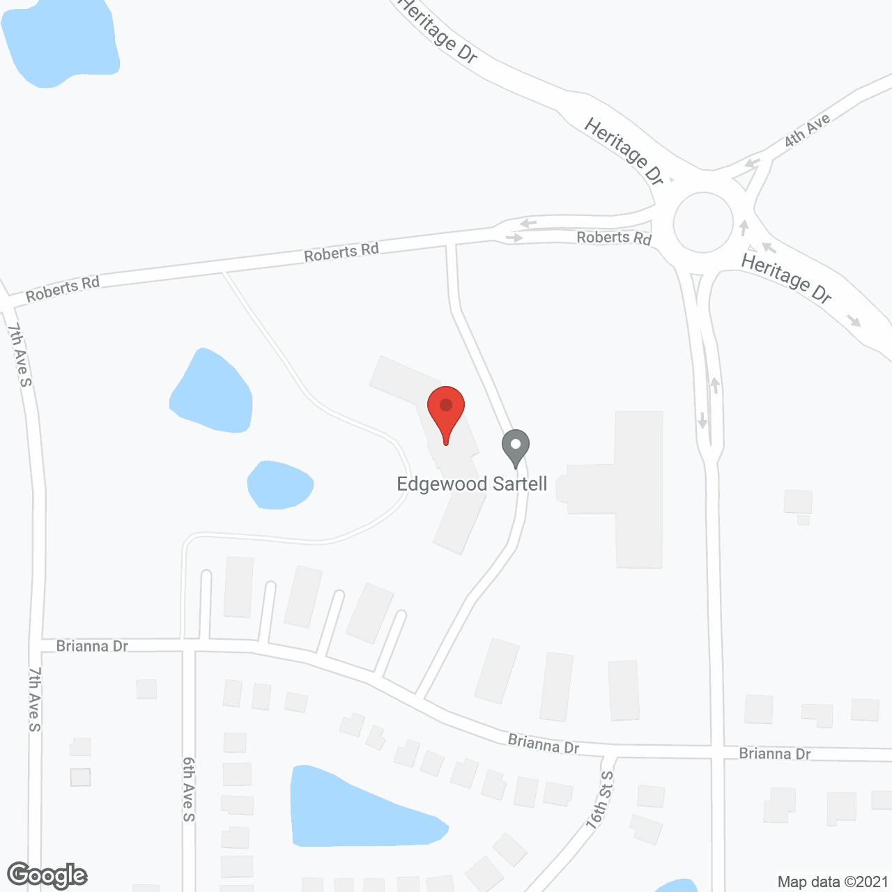 Edgewood Senior Living Sartell in google map