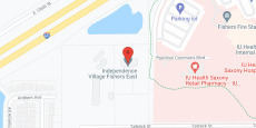 Independence Village of Fishers East in google map