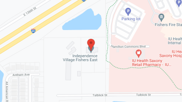 Independence Village of Fishers East in google map