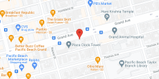 Oakmont of Pacific Beach in google map