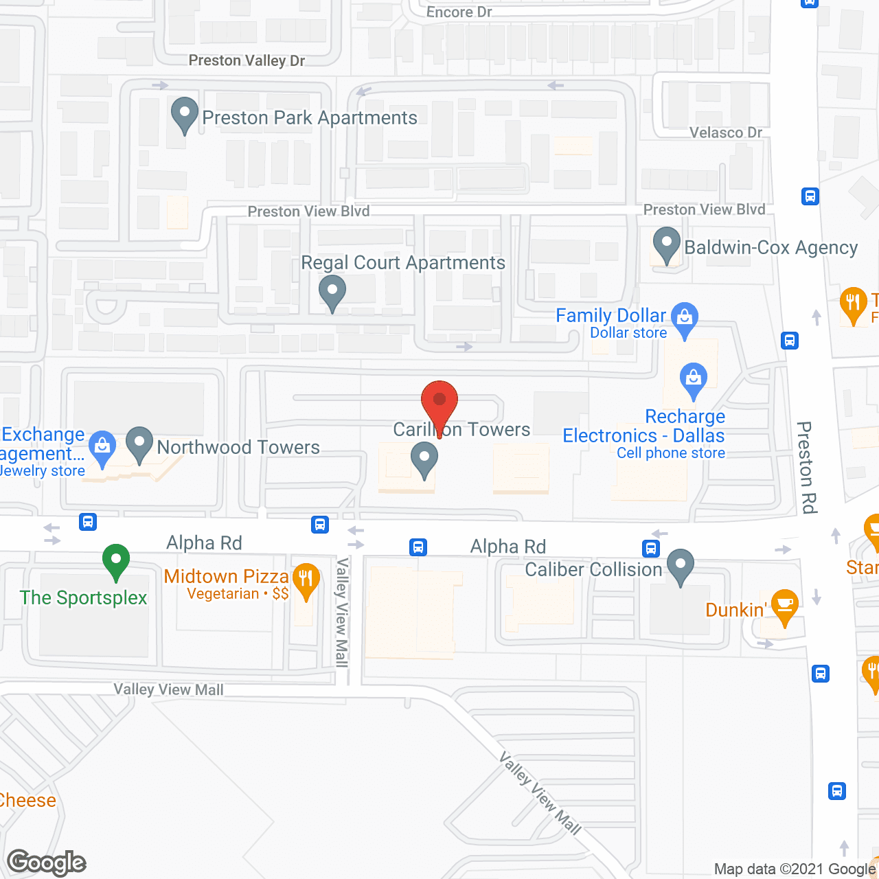 Golden Heart Senior Care Of Dallas in google map