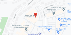Senior Star at Wexford Place in google map