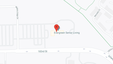 Evergreen Senior Living - Orland Park in google map