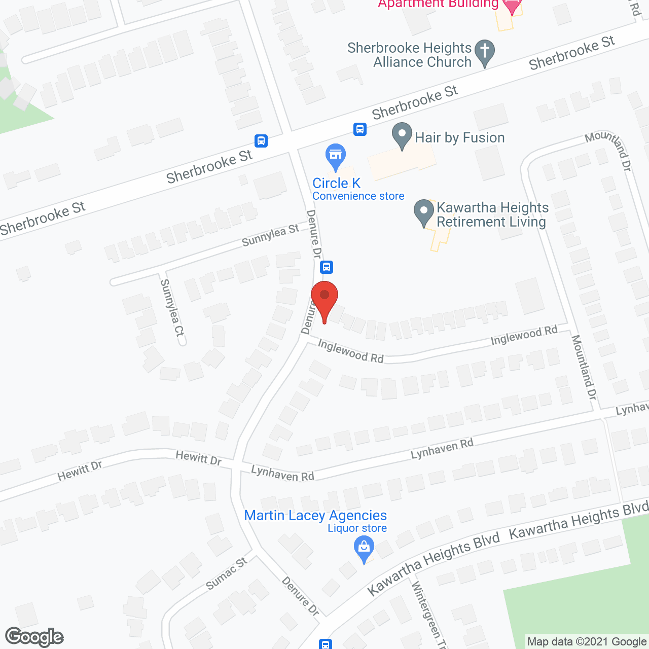 Kawartha Heights Retirement Living in google map