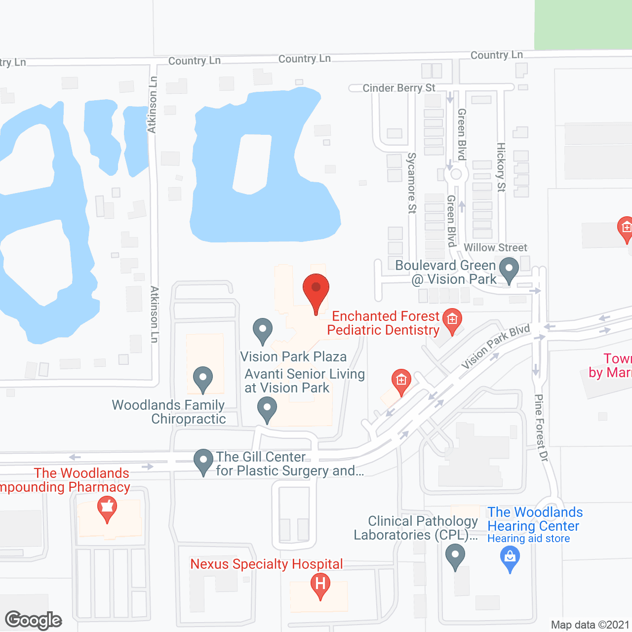 Avanti Senior Living at Vision Park in google map