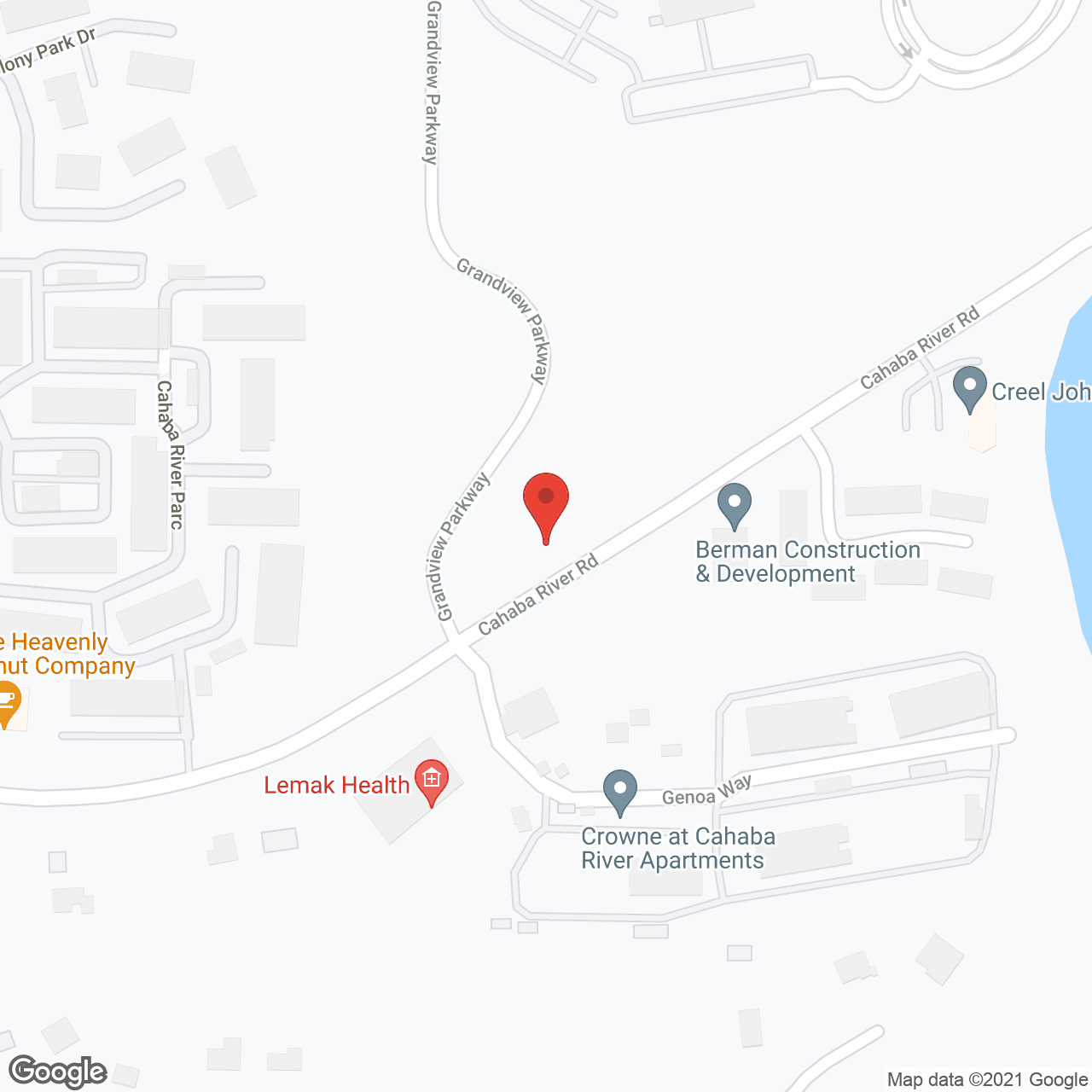 Cahaba Ridge Retirement Community in google map