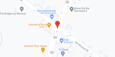 Bridges of Warwick in google map