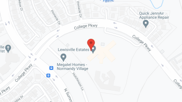 Lewisville Estates - IL in google map