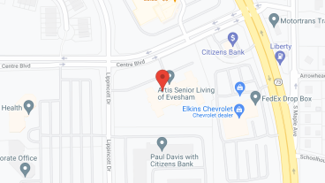 Artis Senior Living of Evesham in google map