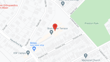 Impressions at Bryn Mawr in google map