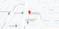 The Gardens at Arlington Heights in google map