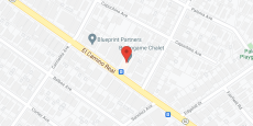 Burlingame Hacienda in google map
