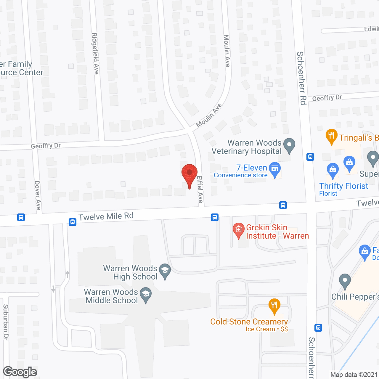 Sterling Elder Care in google map