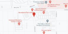 The Oaks in google map