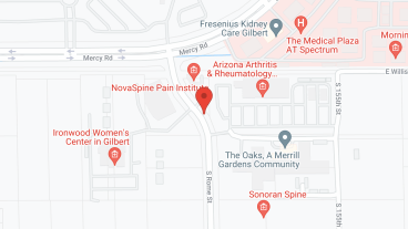 The Oaks in google map