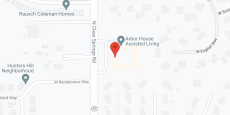 Arbor House of Mustang in google map