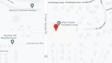 Arbor House of Mustang in google map
