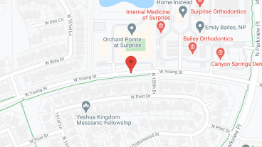 Orchard Pointe at Surprise in google map