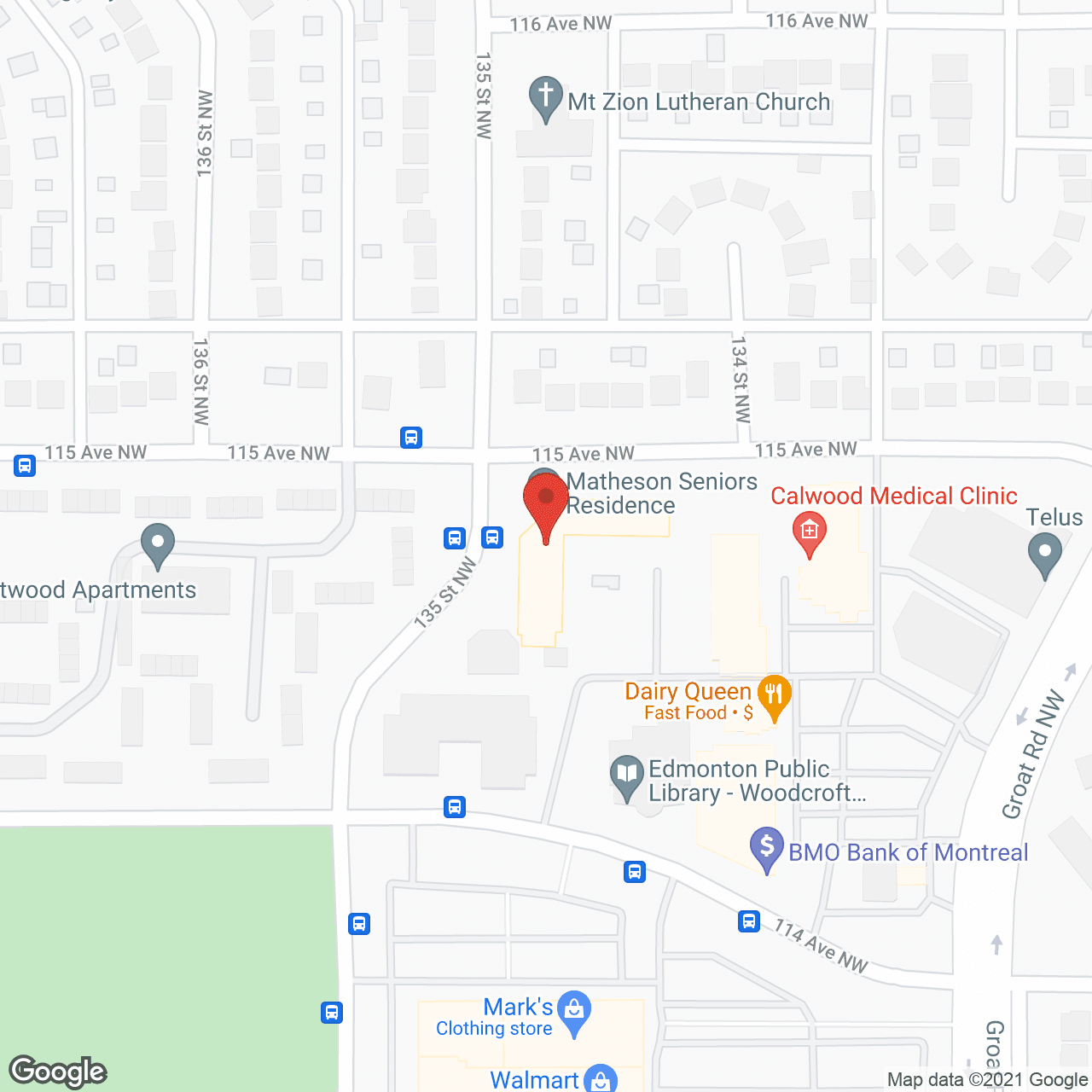 Meadowcroft Seniors Residence in google map