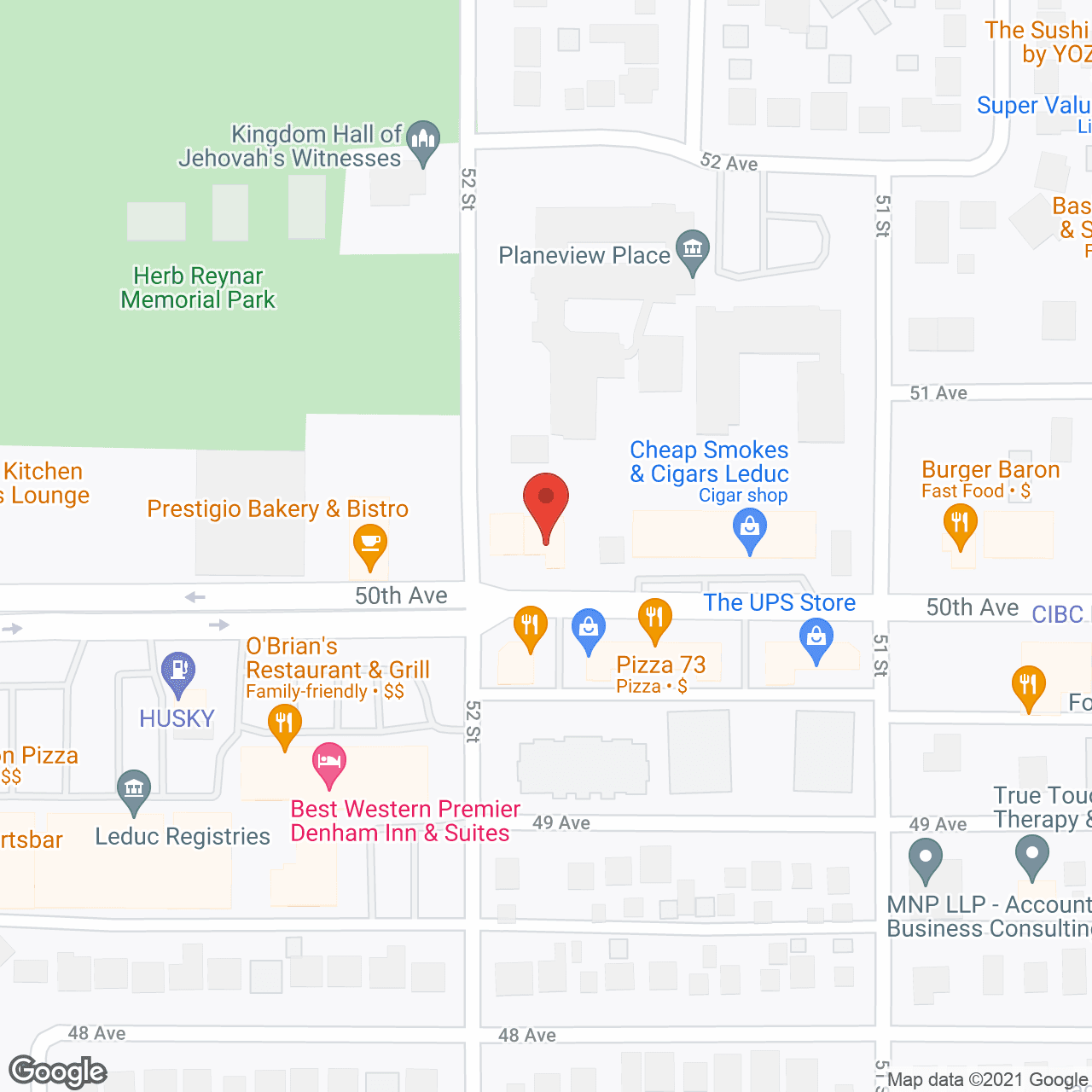 Leduc Foundation in google map